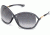 Tom Ford FT0009 Sunglasses - Grey Frame Color, Gradient Smoke Lens Color