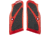 Toni System 3D Long Grips - Small Frame for Tanfoglio, Red, GT3DL-RE