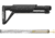 Toni System Fixed Stock 11In - Buffer Spring Included, Black, CF11AR15-BK