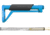 Toni System Fixed Stock 9In - Buffer Spring Included, Blue, CF9AR15-BL
