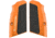 Toni System High Grip Short Grips - Small Frame for Tanfoglio, Orange, GTFSHC-OR