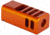 Toni System Major Factor Compensator for Open Division Cartridges, Thread 13,5X1 Lh, Orange, GLV6-OR