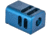 Toni System Minor Compensator Thread 13,5X1 Lh for Factory Ammunition for Glock, Blue, GLV6MI-BL