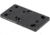 Toni System Optic Ready Base Plate for Red Dot Type F Beretta Apx Rdo/Apx A1, Black, OPXAPXF
