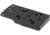 Toni System Red Dot Dovetail Base Plate Type B for CZ Tactical Sport, Black, OPXCZORB