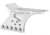 Toni System Scope Mount Micro Red Dot Connection for STI Dvc 2011 Open Post 2015, Slide Width 23,5mm, Silver, AMDSTI2-SI