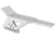 Toni System Scope Mount Side Connection for C-More Sr,Asrs,Csr,Asr for Infinity, Silver, ALINF-SI