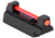 Toni System Sight for Tanfoglio In Red Optic Fiber - 1 mm, Black, MT1R