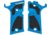 Toni System Slim X3D Grips for Beretta 92X, Blue, GB92X-BL