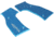 Toni System Vibram Grips for AR15 Handle, Blue, GUVI-BL