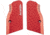 Toni System Vibram Short Grips - Small Frame for Tanfoglio, Red, GTFSVC-RE