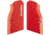Toni System Vibram Ultra Short Grips - Large Frame for Tanfoglio Domina And Limited Custom In The Unica Set-Up, Red, DGTVC-RE