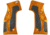 Toni System X3D Grips for AR15 Handle, Orange, GUX-OR
