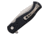 Tools for Gents Eastwood Black Folding Knife by Gudy Van Poppel, 5.25in Closed, 3.75in Stonewash D2 Tool Steel Blade, Black Aluminum Handle, Nylon Sheath, TFG91808