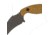 Toor Knives Karsumba Fixed Blade Knife, 2.5in, CPM S35VN, Canvas Micarta Handle, Burlap Natural, Karsumba-Burlap Natural