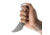Toor Knives Karsumba R Fixed Blade Knife, 2.5in, CPM 154 Steel, G10 Handle, Burlap, Black Hydro Static, Karsumba -Burlap