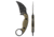 Toor Knives Karsumba R Fixed Blade Knife, 2.5in, CPM 154 Steel, G10 Handle, Tropic Thunder, Black Hydro Static, Karsumba - Tropic Thunder
