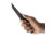Toor Knives Krypteia T Fixed Blade Knife, 4in, CPM M4 Steel, G10 Handle, SoCom Black, Black Hydro Static, Krypteia T - SoCom Black