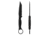 Toor Knives Serpent Blade Knife, 3.75 in, G10 Handle, Fixed, G10, Outlaw, Serpent-Outlaw