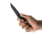 Toor Knives Serpent T Fixed Blade Knife, 3.75in, CPM3V Steel, G10 Handle, SoCom Black, Black Hydro Static, Serpent T - SoCom Black