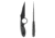 Toor Knives SOF Cortano Fixed Blade Knife, 3.175in, CPM-M4, Wharncliffe, G10 Handle, SoCom Black, The Cortano- Socom Black