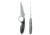 Toor Knives SOF Cortano Fixed Blade Knife, 3.175in, CPM-M4 Blade, Wharncliffe Blade, G10, Phantom Grey, The Cortano- Phantom Grey