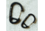 Topo Designs Carabiner, 3 Pack, Black/Red/Blue, 6561947287605