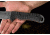 Tops Knives Apache Dawn Rockies Edition Fixed Blade Knife, 6.75 in, Tumble Blade Finish, 1095 RC 56-58 Steel, Black G10 Handle APAD-02