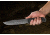 Tops Knives Apache Dawn Rockies Edition Fixed Blade Knife, 6.75 in, Tumble Blade Finish, 1095 RC 56-58 Steel, Black G10 Handle APAD-02