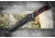 Tops Knives Black Heat Fixed Blade Knife, Red, 6.5in, BLKHT-01
