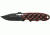 Tops Knives CAT #200 S-Series Fixed Blade Knife, Red/Black, 3.25in, 200S-05