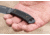 Tops Knives Crow Hawke Fixed Blade Knife, Black, 2in, CRH-01