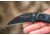TOPS Knives Devil's Claw 2 Fixed Blade Knife, 3.13in, 1095 Carbon Steel Blade, Blue/Black G10 Handle, DEVCL-02