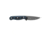 TOPS Knives Dicer 3 Paring Kitchen Knife, 3.5in, CPM S35Vn Steel, Drop Point, Black Canvas Micarta/Blue-Black G10 Handle DCR3-01
