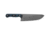 TOPS Knives Dicer 8 Chef Kitchen Knife, 7.75in, CPM S35Vn Steel, Drop Point, Black Canvas Micarta/Blue-Black G10 Handle DCR8-01