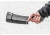 Tops Knives El Chappo Fixed Blade Knif, 6 in Acid Rain Blade, 1095 RC 56-58 Steel, Black Canvas Micarta Handle ECHA-02