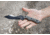 Tops Knives HKT Hunter Killer Tracker,5in Carbon, Black Linen Micarta Handle Fixed Blade Knife,5in,Carbon Steel Blade,Black Linen Micarta Handle TPHKT01