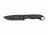 Tops Knives Hunters of Gunmen Fixed Blade Knife, Black, 4.38in, HOG-4.5