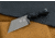 TOPS Knives Ivie 2.5in Fixed Blade Knife, 1095 Steel, Wharncliffe, Black Canvas Micarta, IV-02
