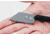 TOPS Knives Ivie 2.5in Fixed Blade Knife, 1095 Steel, Wharncliffe, Black Canvas Micarta, IV-02