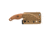 Tops Knives Little Bugger Fixed Blade Knife, Tan, 2.38 in, LILB-01