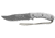 Tops Knives Longhorn Bowie Micarta Fixed Blade Knife, w/Black River Wash and RMT, Black, 6.75in, LONGB-06