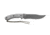 Tops Knives Longhorn Bowie Micarta Fixed Blade Knife, w/Black River Wash, Black, 6.75in, LONGB-05