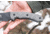 Tops Knives Longhorn Bowie Micarta Fixed Blade Knife, w/Black River Wash, Black, 6.75in, LONGB-05