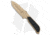 TOPS Knives Mil-Spie Elite Fixed Blade Knife, 4.00in, 1095, Drop Point Blade, Micarta Black Handle, Tan/Black, 8.00in, BHQ-63673