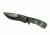 Tops Knives Mountain Lion Fixed Blade Knife, Green, 5.5in, MTLN-01