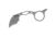 TOPS Knives Quickie Fixed Blade Knife, 1.63in, 1095 RC 56-58 Steel, Karambit, QCK-01