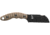 TOPS Knives Sheep Creek Knife, 3.75in, 154CM, Fixed Blade, Green w/ Tan liner, SPCK-01