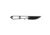 TOPS Knives Street Spike Fixed Blade Knife, Black Traction 2.75in Blade, Skeletonized Handle, Kydex Sheath Included STS-01