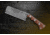 TOPS Knives TOPS Nata Fixed Blade Knife, 6.50in, Acid Rain, Black Canvas/Brown Burlap Micarta TNAT-02